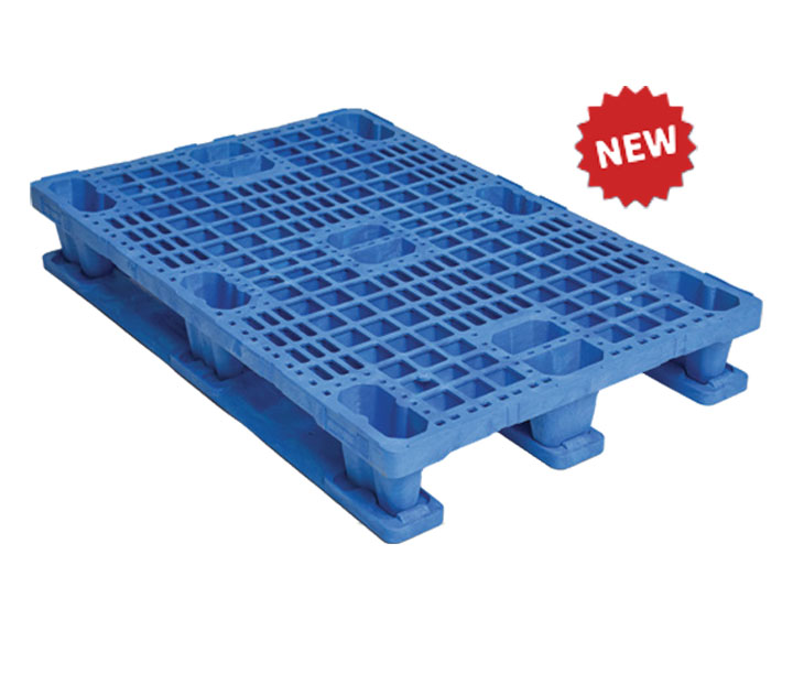 3-Skid Euro Plastic Pallet (1200 x 800 mm)